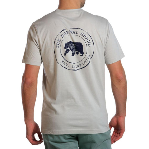 Vintage Circle Back T - Grey