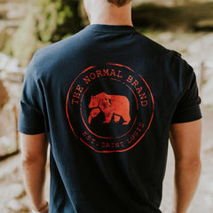 Vintage Circle Back T - Navy