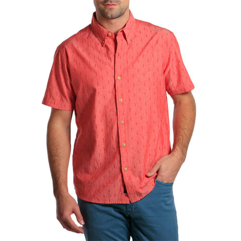 The Dobby Shirt - Red