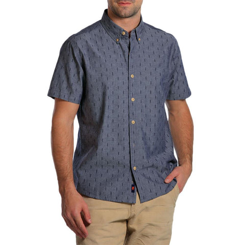 The Dobby Shirt - Atlantic Blue