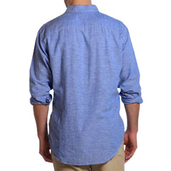 The Freeman Shirt - Sea Breeze Blue