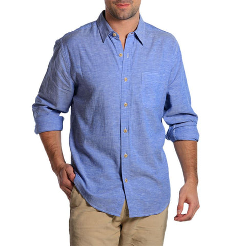 The Freeman Shirt - Sea Breeze Blue