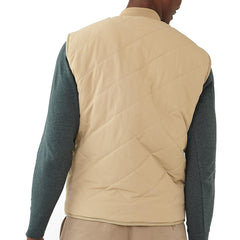 Lincoln Sherpa Lined Vest - Dune