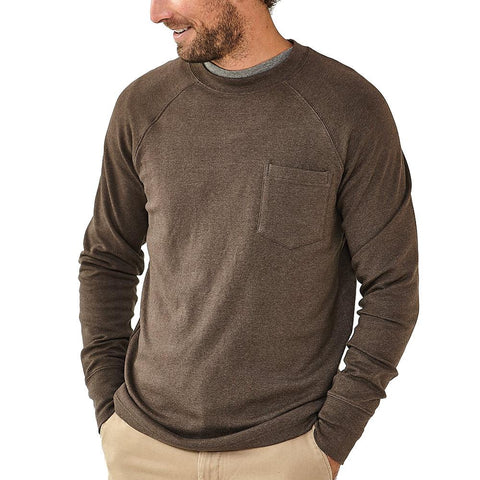 Puremeso Crew Pullover - Brown