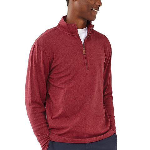 Puremeso Quarterzip - Tibetan Red
