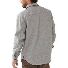 Senior Wool Shirt Jacket - Ash