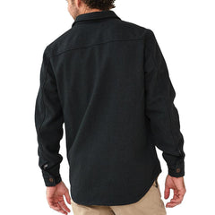 Senior Wool Shirt Jacket - Navy